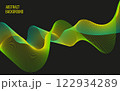 Abstract background with color wave design element 122934289
