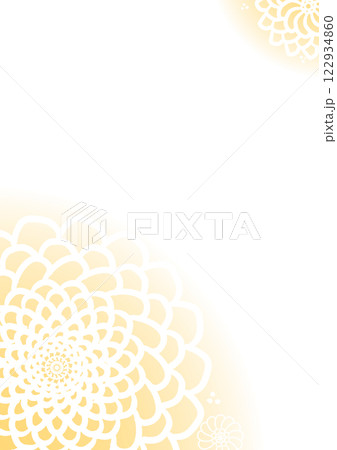 和風花素材 和風花素材 122934860