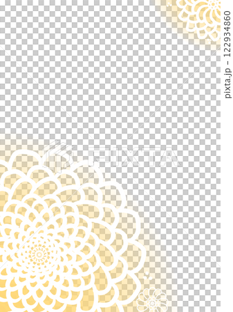 和風花素材 和風花素材 122934860