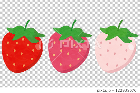 Strawberry set 122935670