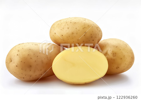 ジャガイモのイメージ素材 122936260