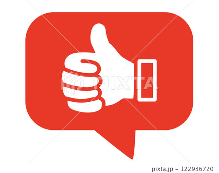 高評価のピクトグラム 122936720
