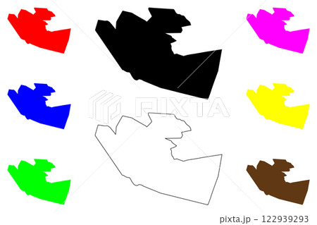 Lavras city (Federative Republic of Brazil, Minas Gerais state) map vector illustration, scribble sketch Lavras map Lavras city (Federative Republic of Brazil, Minas Gerais state) map vector illustration, scribble sketch Lavras map 122939293