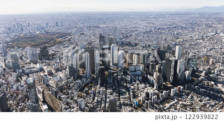 東京 空撮 ドローン撮影 新宿 都庁 東京 空撮 ドローン撮影 新宿 都庁 122939822