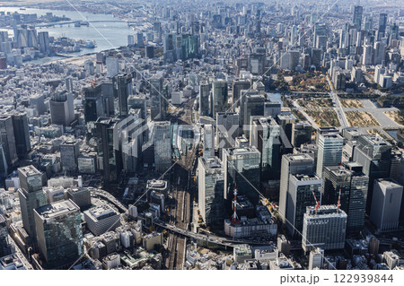 東京 空撮 ドローン撮影 丸の内 東京 空撮 ドローン撮影 丸の内 122939844