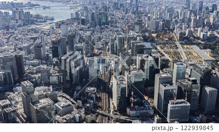 東京 空撮 ドローン撮影 丸の内 東京 空撮 ドローン撮影 丸の内 122939845