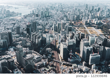 東京 空撮 ドローン撮影 丸の内 東京 空撮 ドローン撮影 丸の内 122939846