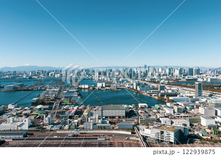 東京　空撮　ドローン撮影 122939875