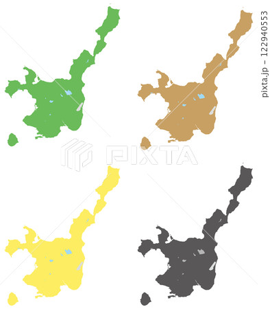 石垣島地図 セット 石垣島地図 セット 122940553
