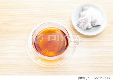 ノンカフェインの健康茶、ルイボスティ(ティーバッグ) ノンカフェインの健康茶、ルイボスティ(ティーバッグ) 122940655