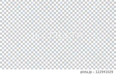 青いグラデーションがかったひし形からのびる点線のダイヤの格子柄 122941029
