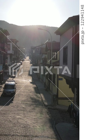 Aerial drone view architecture building 122941148