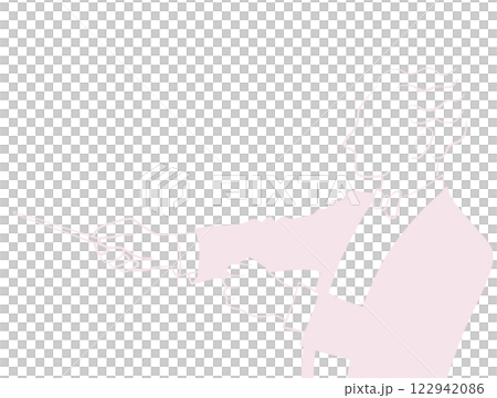 暗い背景の指揮者の線画 122942086
