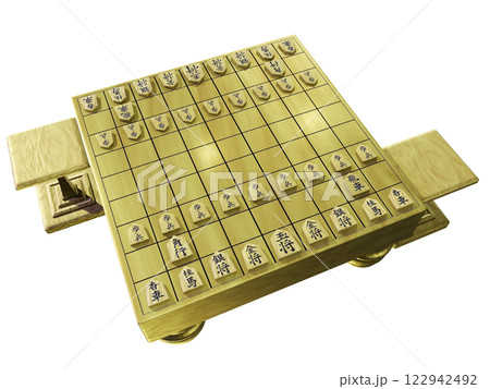 将棋（3DCG）透過素材 122942492
