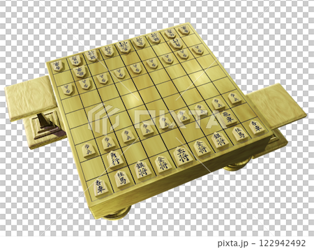 将棋（3DCG）透過素材 122942492