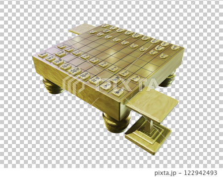 Shogi (3DCG) transparent material 122942493