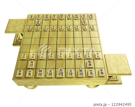 将棋（3DCG）透過素材 122942495