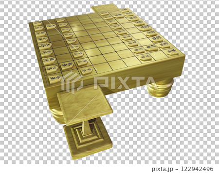 Shogi (3DCG) transparent material 122942496
