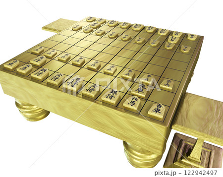将棋（3DCG）透過素材 122942497