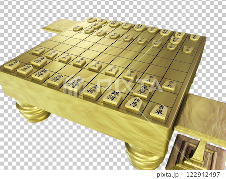 将棋（3DCG）透過素材 122942497