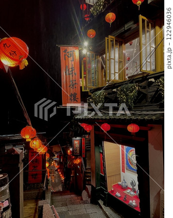 台湾・九份の夜景 台湾・九份の夜景 122946036