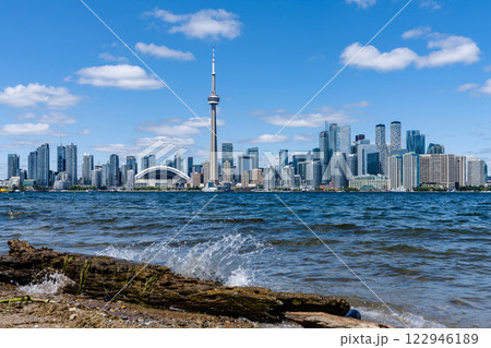 Toronto City downtown skyline panorama. Ontario, Canada. 122946189