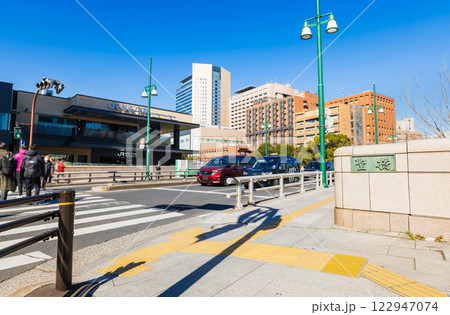 東京 御茶ノ水駅と聖橋 東京 御茶ノ水駅と聖橋 122947074