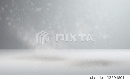 シンプルな部屋に舞うほこり シンプルな部屋に舞うほこり 122948014