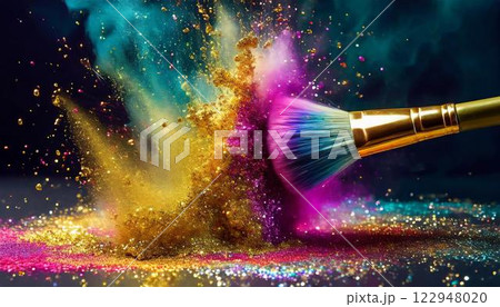 ブラシと魔法の粉 ブラシと魔法の粉 122948020