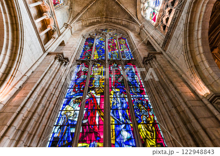 Collegiate church of our lady, Les Andelys, France Collegiate church of our lady, Les Andelys, France 122948843