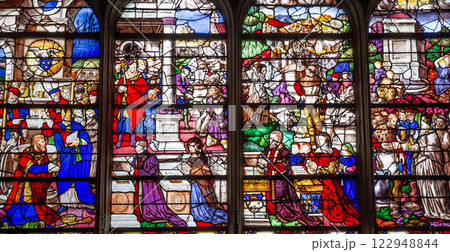 Collegiate church of our lady, Les Andelys, France Collegiate church of our lady, Les Andelys, France 122948844