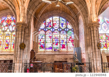 Collegiate church of our lady, Les Andelys, France 122948948