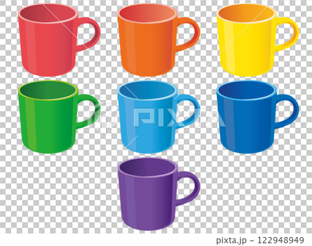 マグカップイラスト 122948949