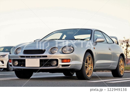 自動車イメージ トヨタ6代目セリカGT-FOURのフロントローアングル 自動車イメージ トヨタ6代目セリカGT-FOURのフロントローアングル 122949138
