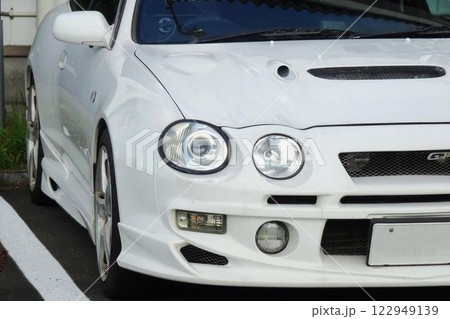 自動車イメージ　トヨタ6代目セリカのフロントマスク 122949139