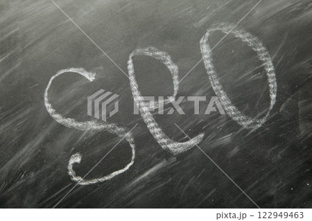 SEO Search engine optimization acronym - process of improving the quality and quantity of website traffic to a website or a web page from search engines, text concept on blackboard SEO Search engine optimization acronym - process of improving the quality and quantity of website traffic to a website or a web page from search engines, text concept on blackboard 122949463