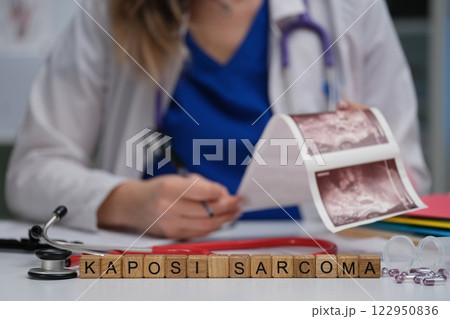 A Medical Professional Engaging in the Analysis of Kaposi Sarcoma Medical Images for Diagnosis A Medical Professional Engaging in the Analysis of Kaposi Sarcoma Medical Images for Diagnosis 122950836