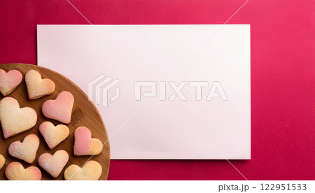 Delight Your Valentine with Homemade Heart-Shaped Butter Cookies Delight Your Valentine with Homemade Heart-Shaped Butter Cookies 122951533