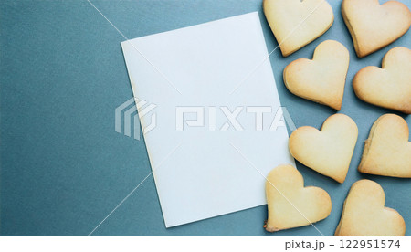 the of Homemade Heart Shaped Butter Cookies Perfect for Valentin 122951574
