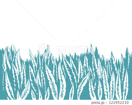 Vector grass background with space for text. Vector grass background with space for text. 122952210