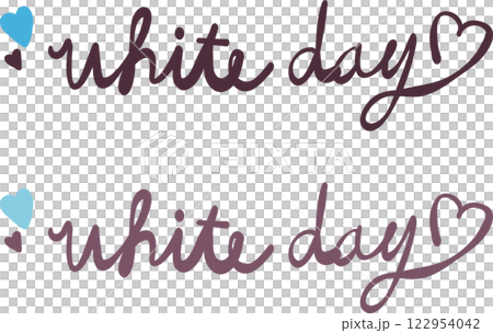 A set of handwritten English letters for White Day A set of handwritten English letters for White Day 122954042