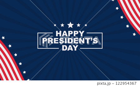 President's Day Background Design. Banner, Poster, Greeting Card. Vector Illustration. President's Day Background Design. Banner, Poster, Greeting Card. Vector Illustration. 122954367