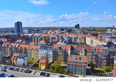 Panoramic view of Aarhus from ARoS art museum, Denmark Panoramic view of Aarhus from ARoS art museum, Denmark 122956477