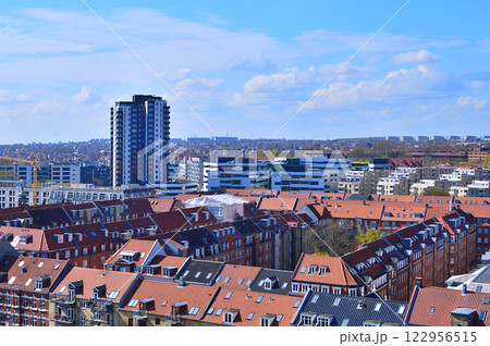 Panoramic view of Aarhus from ARoS art museum, Denmark Panoramic view of Aarhus from ARoS art museum, Denmark 122956515