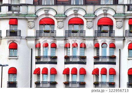 Architecture in the centre of Stockholm Sweden. Stockholm is the capital of Sweden and the most populous city in Scandinavia and a popular touristic destination Architecture in the centre of Stockholm Sweden. Stockholm is the capital of Sweden and the most populous city in Scandinavia and a popular touristic destination 122956713