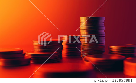Achieving Financial And Investment Growth Through Increasing Earning Profits, Capital Gains, And Successful Wealth Management With 3d Web Solutions. 122957991