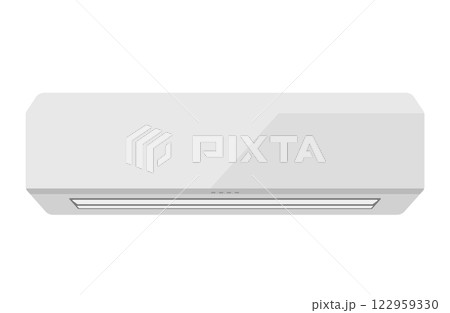 エアコンのベクターイラスト シンプル エアコンのベクターイラスト シンプル 122959330