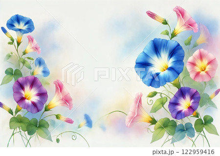 夏・アサガオ 122959416