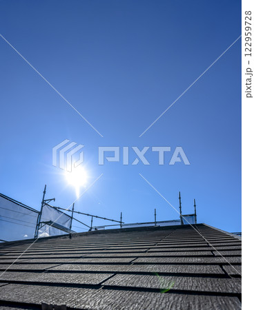 戸建て家屋の屋根修理工事 屋根 戸建て家屋の屋根修理工事 屋根 122959728