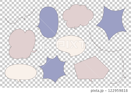 簡單的氣球套裝 122959818